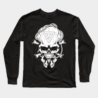 Antichrist Skull Long Sleeve T-Shirt